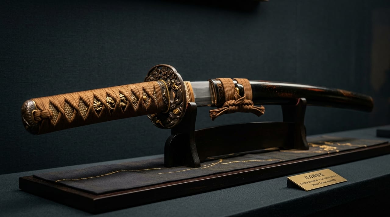 Le Koshiraeshi : Le Maître Monteur de Sabre qui Intègre Tsuba, Menuki, Fuchigashira, Saya et Tsuka dans un Ensemble Unifié