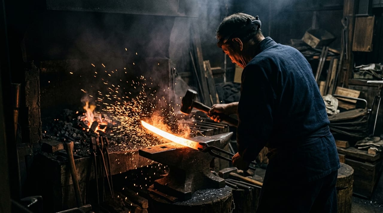 Moderne Schwertschmied-Ausbildung: Die Realität des Alltags, Bezahlung und Zeitrahmen vom Lehrling zur Unabhängigkeit