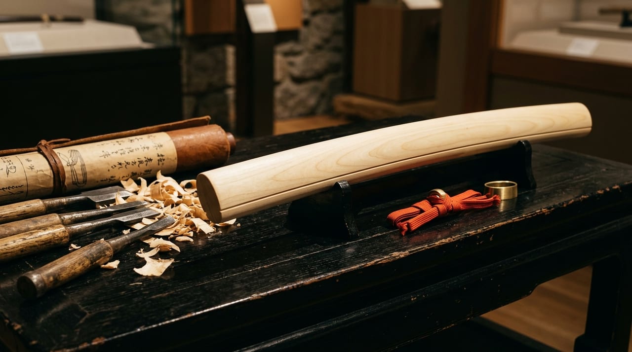 Le Métier du Sayashi — Techniques et Matériaux des Fourreaux Shirasaya et Koshirae