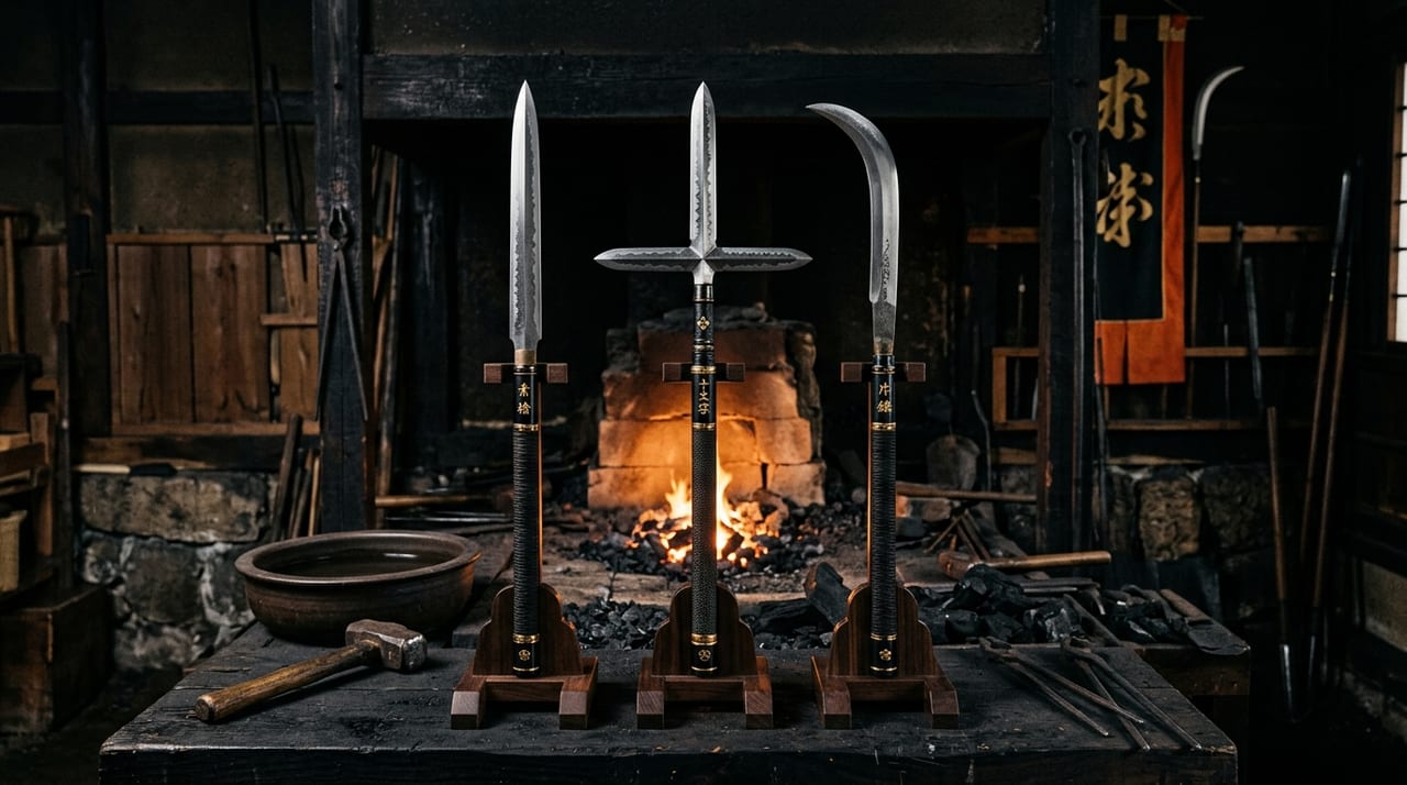 The Smithing Craft of Japanese Spears: Forging Processes for Jumonji, Standard, and Katakama Yari Compared with Sword Techniques