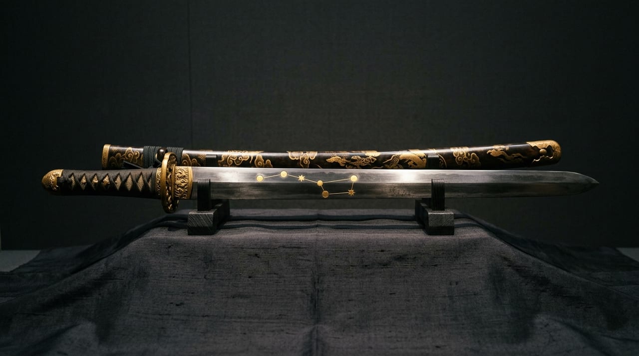七星剣(Seven Star Sword)|国宝・不明(大陸からの舶来品の可能性あり)作・直刀(上古刀) - 名刀列伝 | TOUKENZA