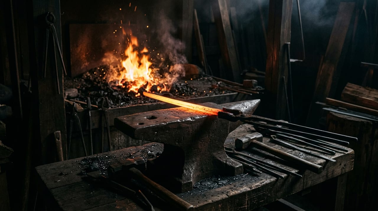 Grundlagen der Feuer-Schmiedung: Wie Temperaturkontrolle und Hammertiming in der Schmiede die Klingenform bestimmen